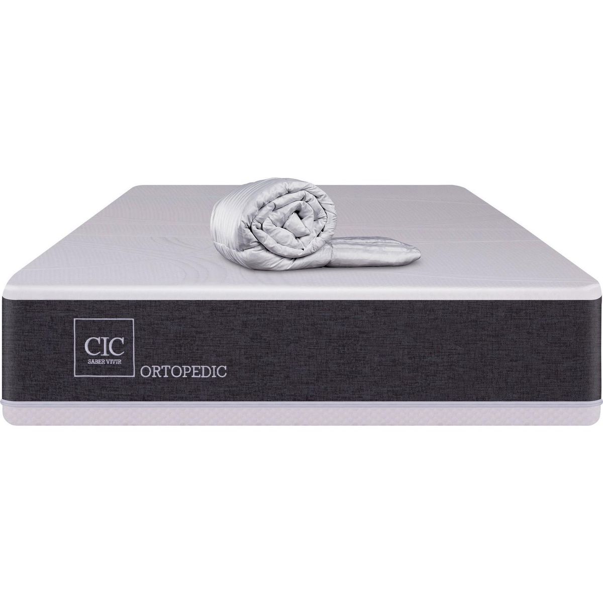 CIC - Colchon Ortopedic 1.5 Plazas + Plumon