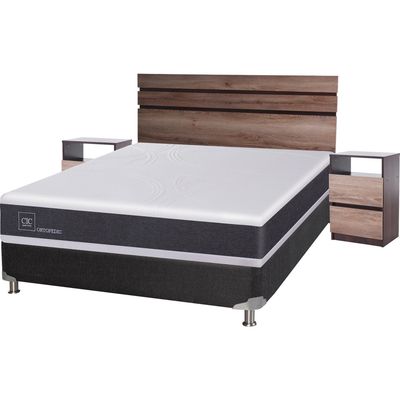 Imagen 2 del producto Box Spring New Ortopedic 2 Plazas Bn + Muebles