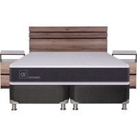 Box Spring New Ortopedic 2 Plazas Bd + Muebles