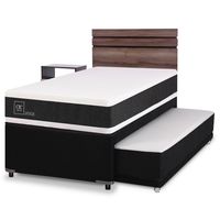 Cama Nido Ortopedic 1.5 Plazas + Muebles