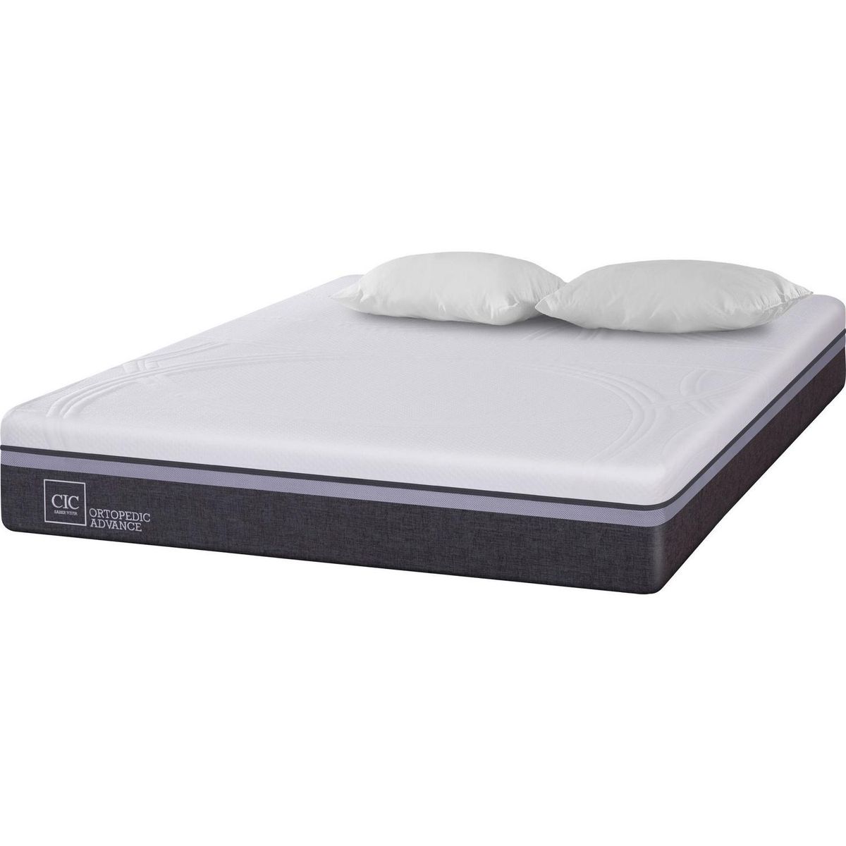 CIC - Colchon Ortopedic Advance King2 Mts + 2 Almohadas