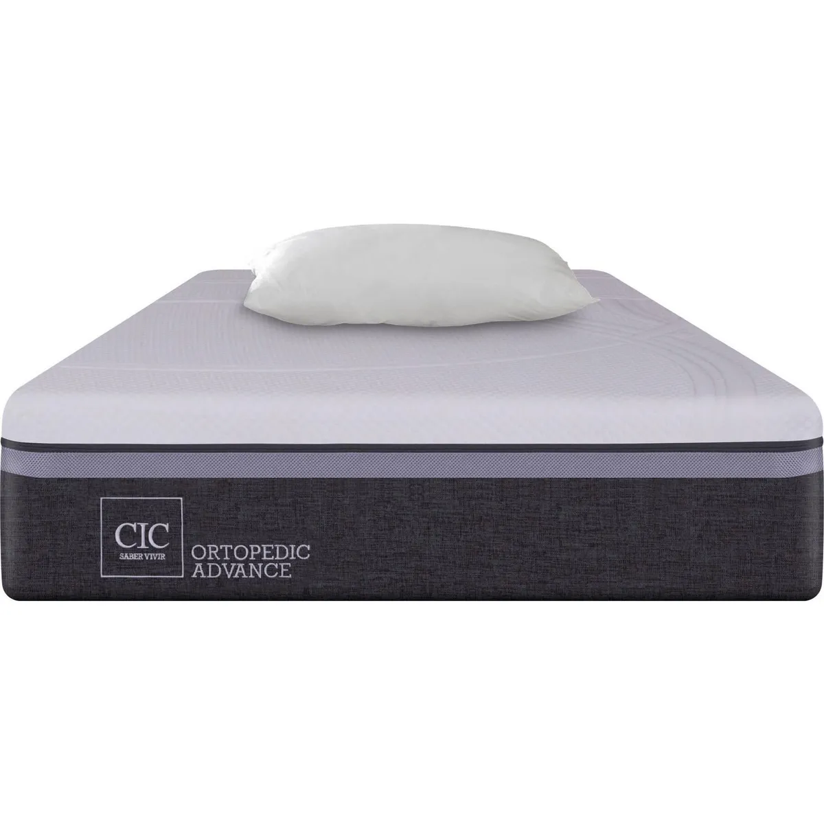CIC - Colchon Ortopedic Advance 1.5 Plazas + Almohada