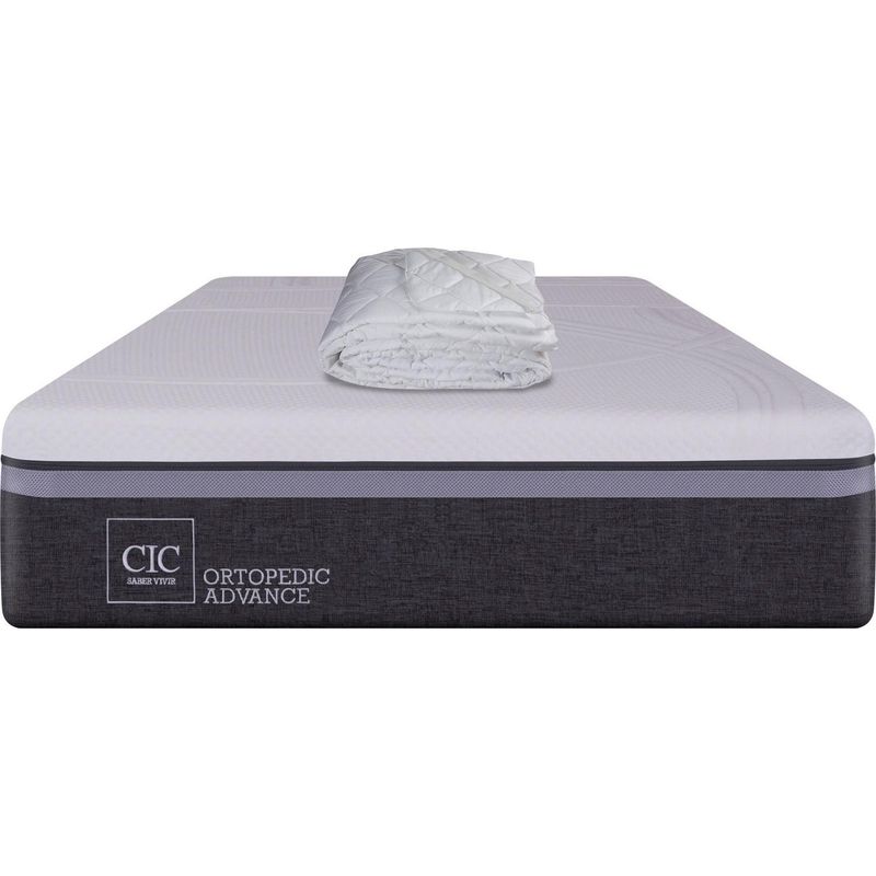 CIC - Colchon Ortopedic Advance 1 Plaza + Cubrecolchon