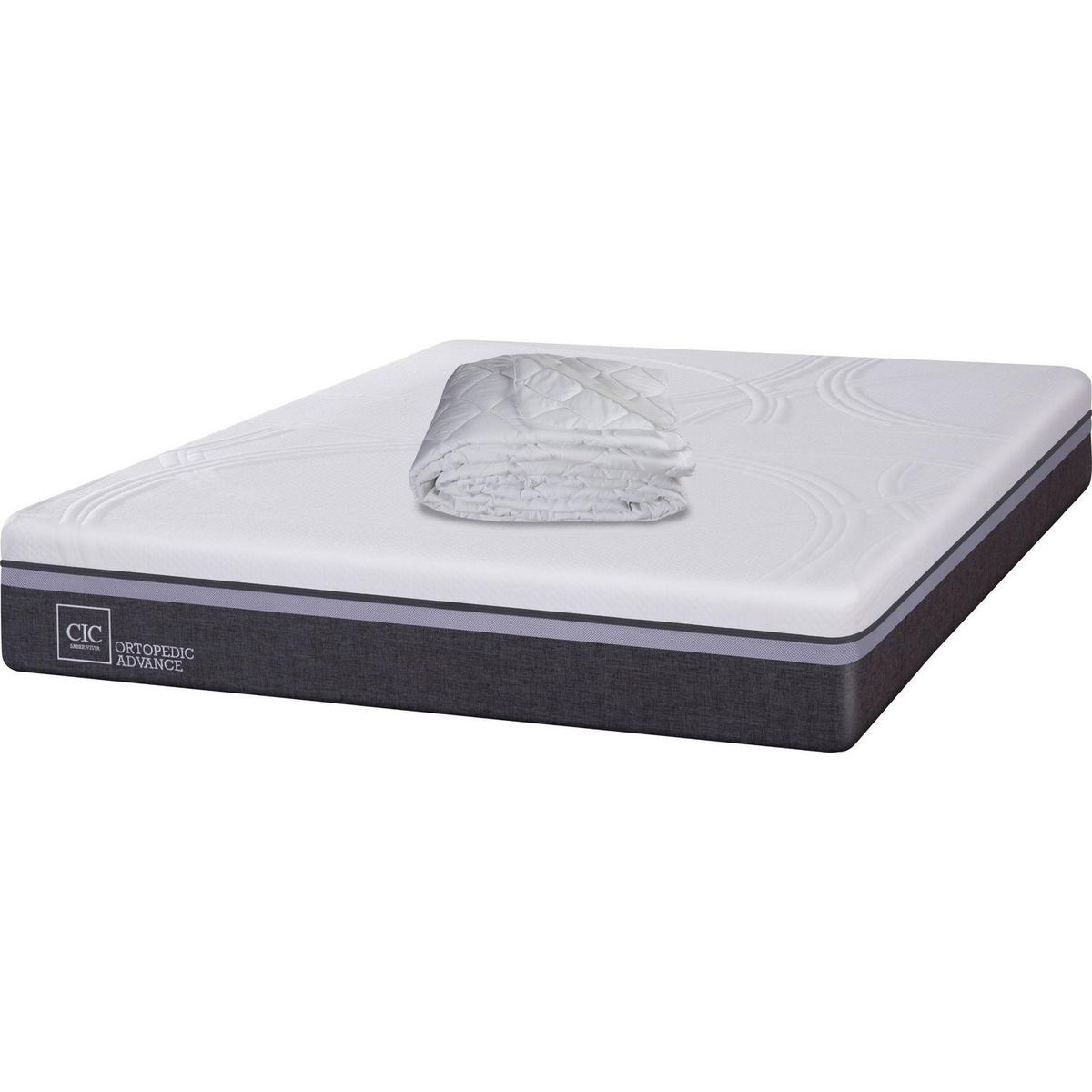 CIC - Colchon Ortopedic Advance 2 Plazas + Cubrecolchon