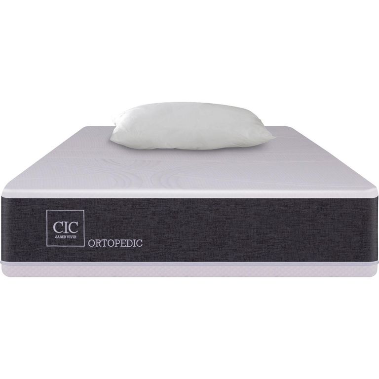 CIC Colchon Ortopedic 1.5 Plazas + Almohada