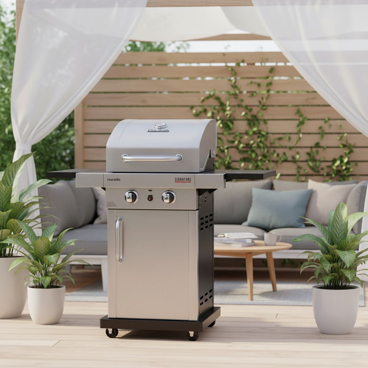 CHAR BROIL - Parrilla a Gas Profess 2 Quemadores 