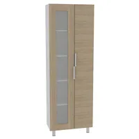 Despensa 70x35,8x205 cm Oak/blanco