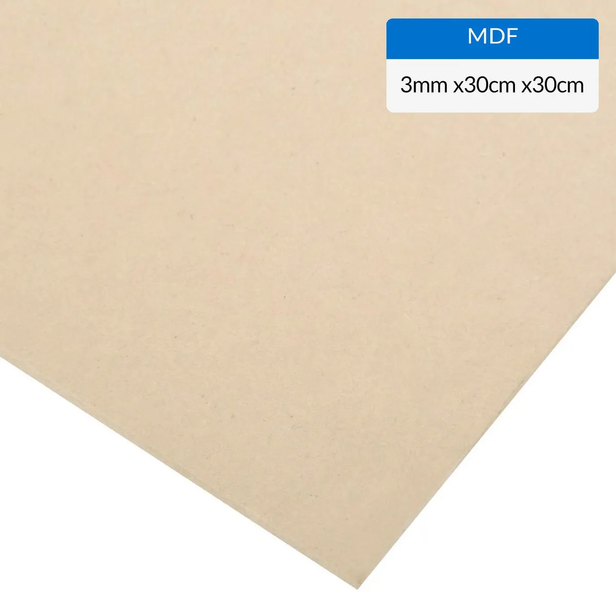 MASISA - Corte MDF Natural 3 mm 30x30 cm