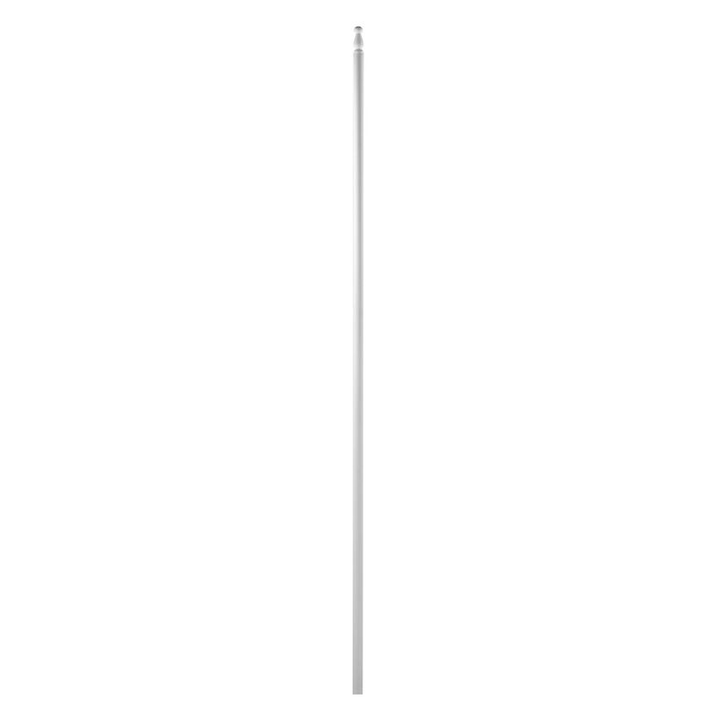 CERON - Mástil para Bandera 3 m Blanco