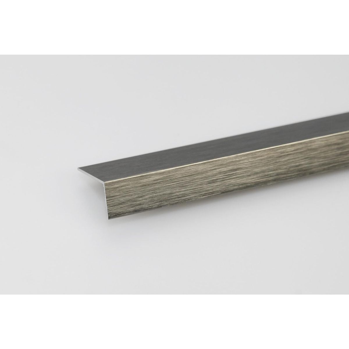 ARCANSAS - Angulo aluminio titanio cepillado 30x30 2,6 mt