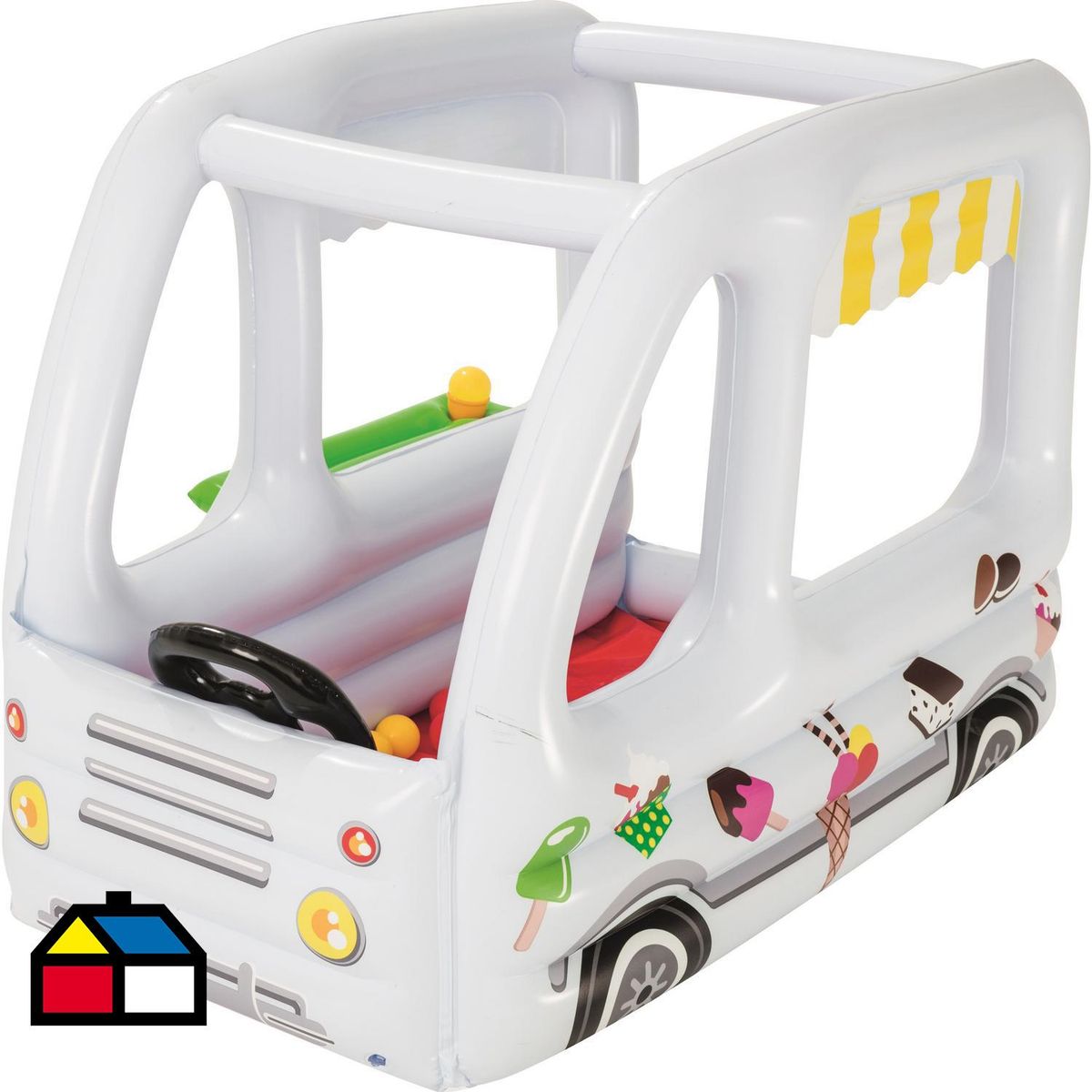 BESTWAY - Piscina inflable bolas camion helado