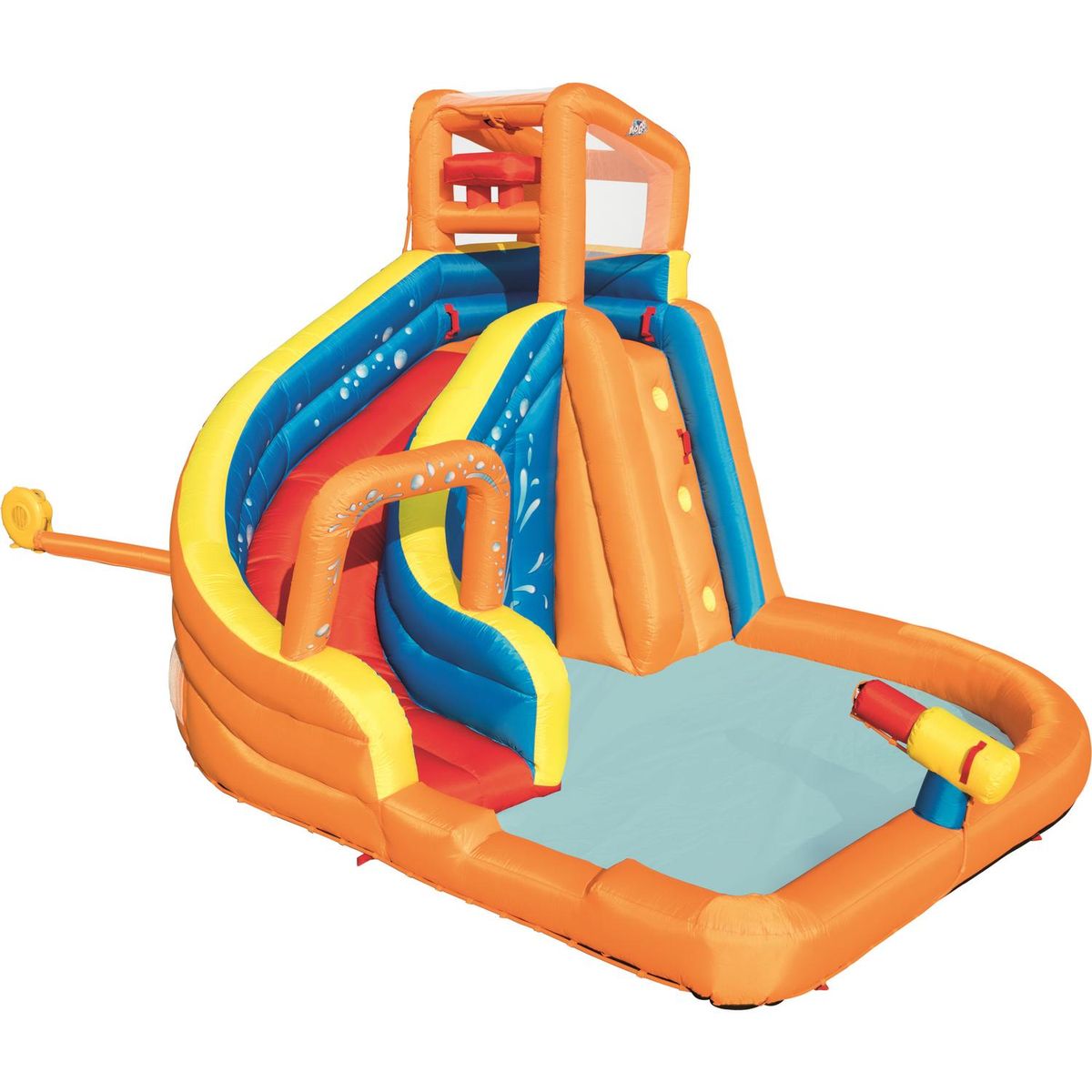 BESTWAY - Parque Acuático Inflable Tsunami Waves Multicolor 320x270x365 cm