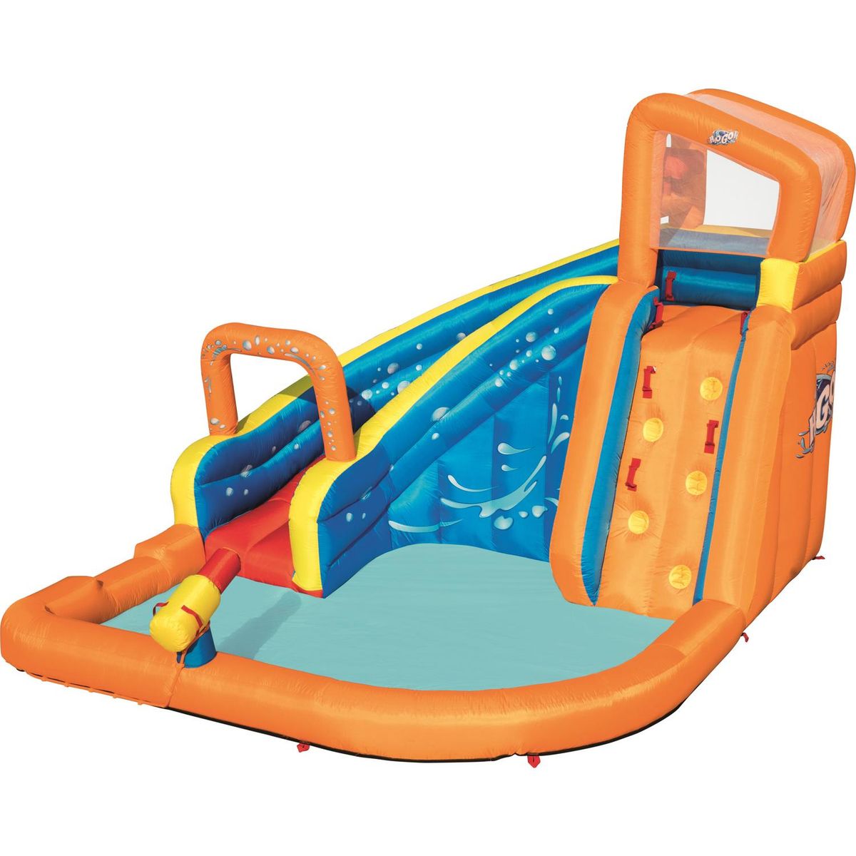 BESTWAY - Parque Acuático Inflable Tsunami Waves Multicolor 320x270x365 cm