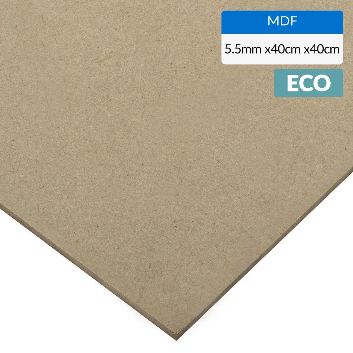 MASISA - Corte MDF Natural 3 mm 40x40 cm