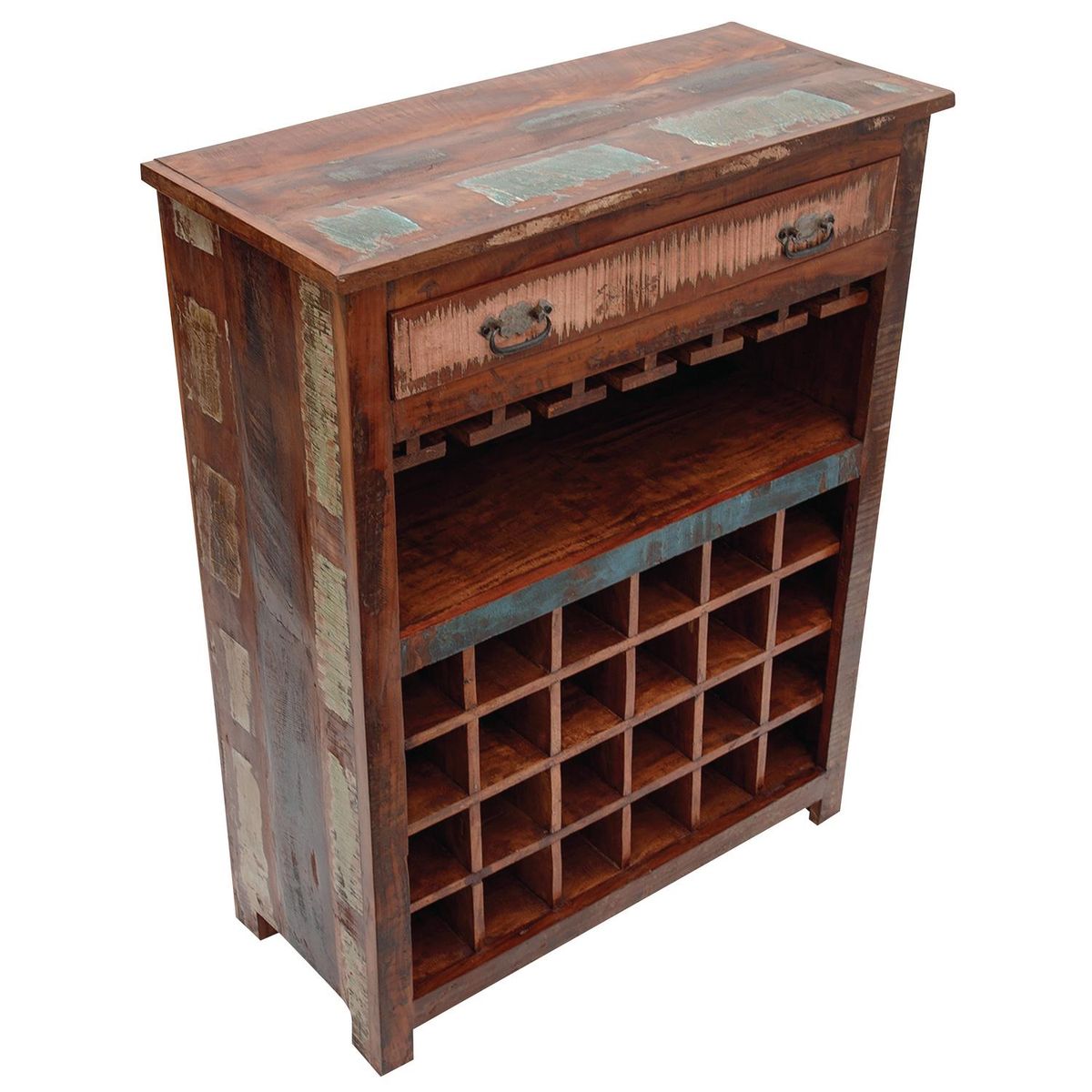 MEYA MUEBLES - Bar Cava de Vino Leh 91x115x40 cm Café