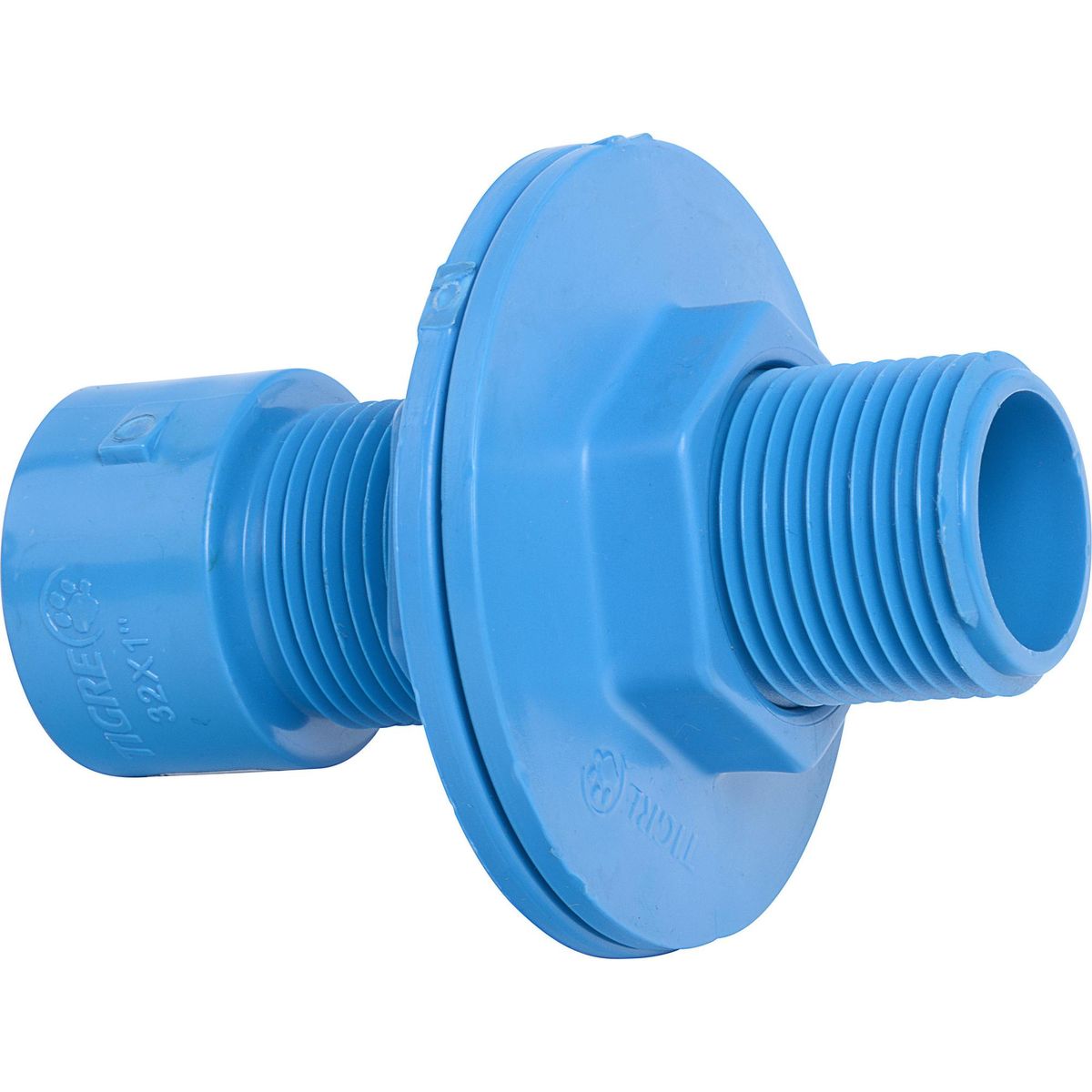 TIGRE - Salida estanque PVC-P CEM/HE 32mm x 1" 1u