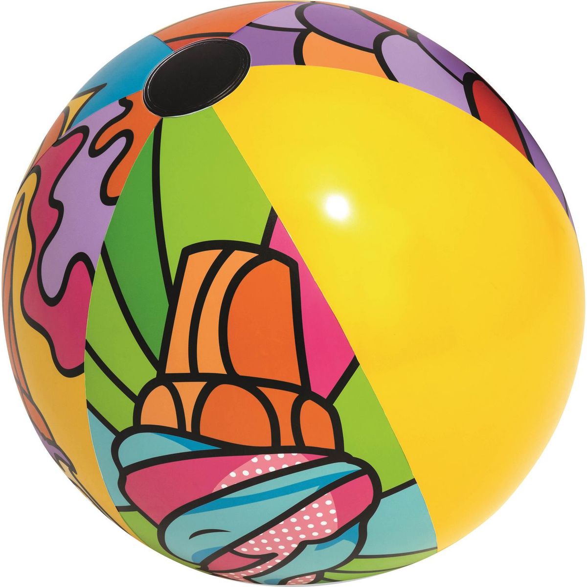 BESTWAY - Pelota de Playa Pop Multicolor 63.5x63.5x63.5 cm