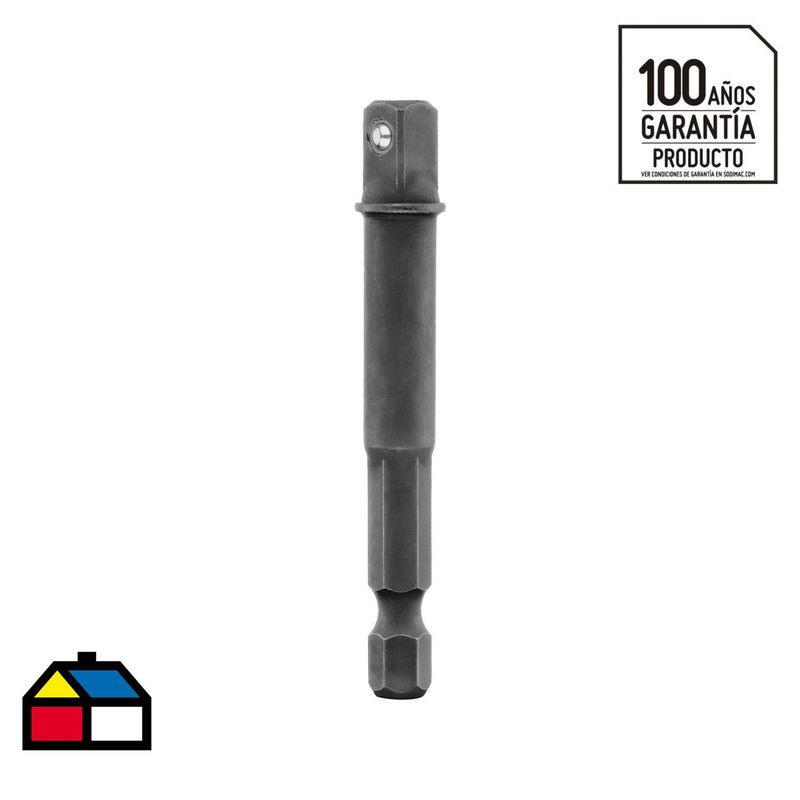 DEWALT - Adaptador 1/4" hexagonalagonal a cuadrante 1/4"