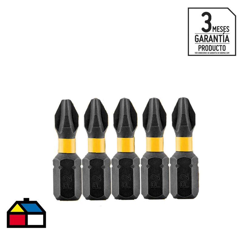 DEWALT - Punta Phillips 1'' Ph2