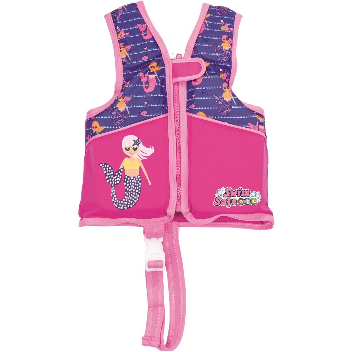 BESTWAY - Chaleco Salvavidas Trainer Rosa Niños