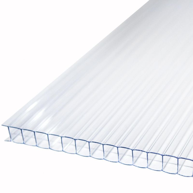 DVP - Plancha Policarbonato Alveolar 6 mm 210x350 cm Transparente