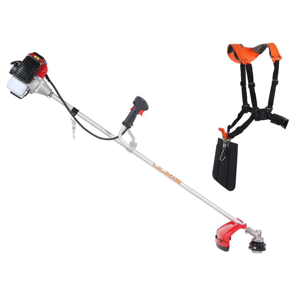 PLUSS - Desbrozadora a combustión 1,9 HP 43 cc 2 tiempos