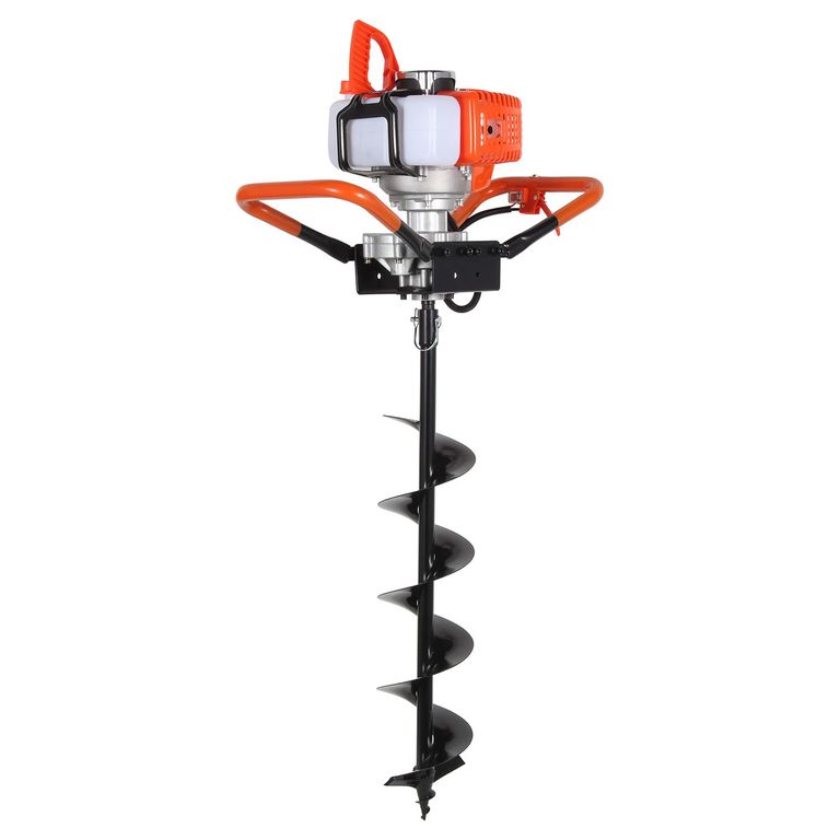 Ahoyador A Gasolina 2 Tiempos 52 Cc Broca 15 Cm