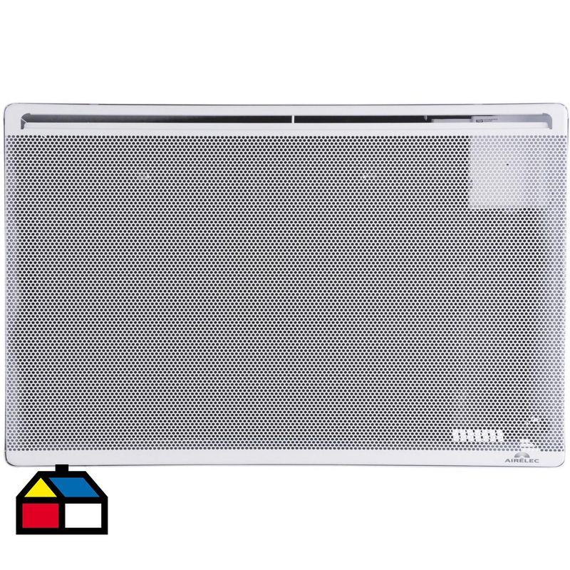 AIRELEC - Calefactor Eléctrico Radiante de Pared 1000 W Radiación  Blanco