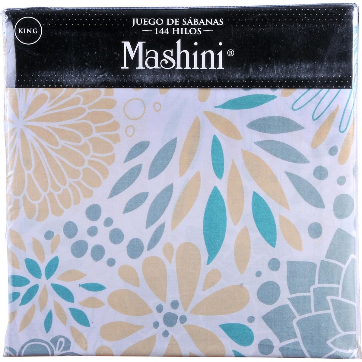 MASHINI - Juego de Sábanas Marine King 144 Hilos Colores