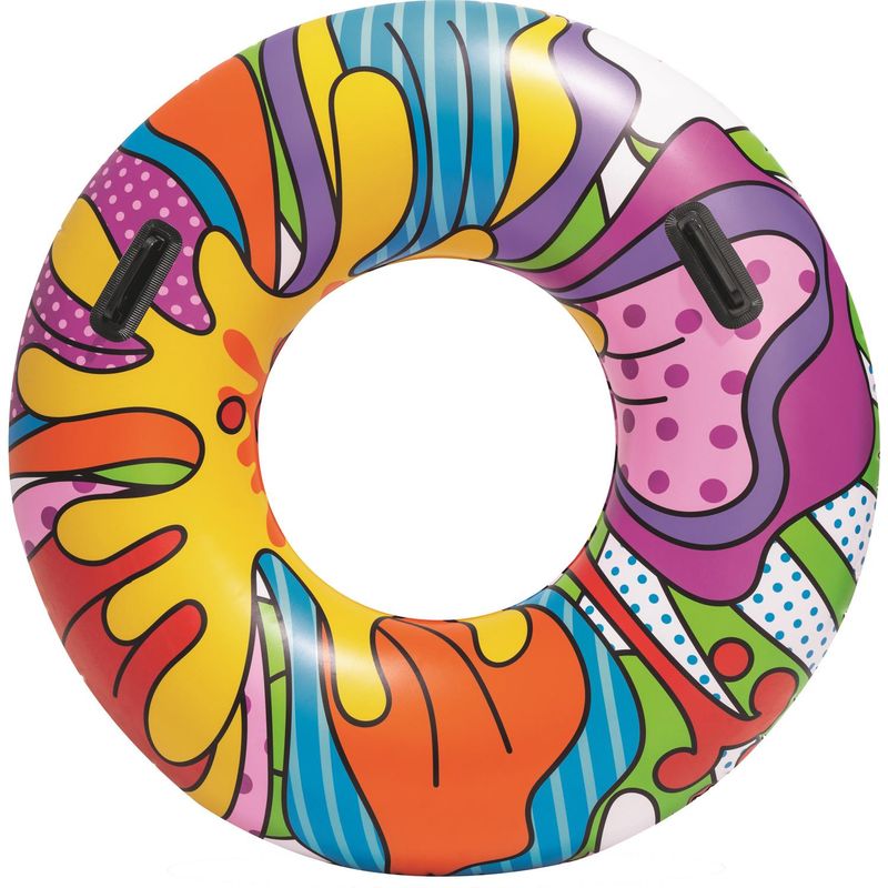 BESTWAY - Flotador Inflable Pop Multicolor 105x33x105 cm