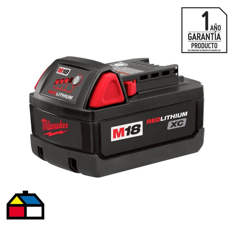 MILWAUKEE - Batería recargable 18V 3,0 Ah