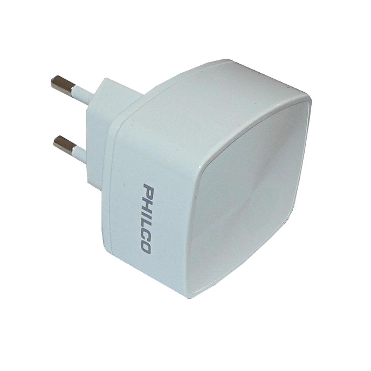 PHILCO - Cargador 220 v rápido doble USB 3,1a