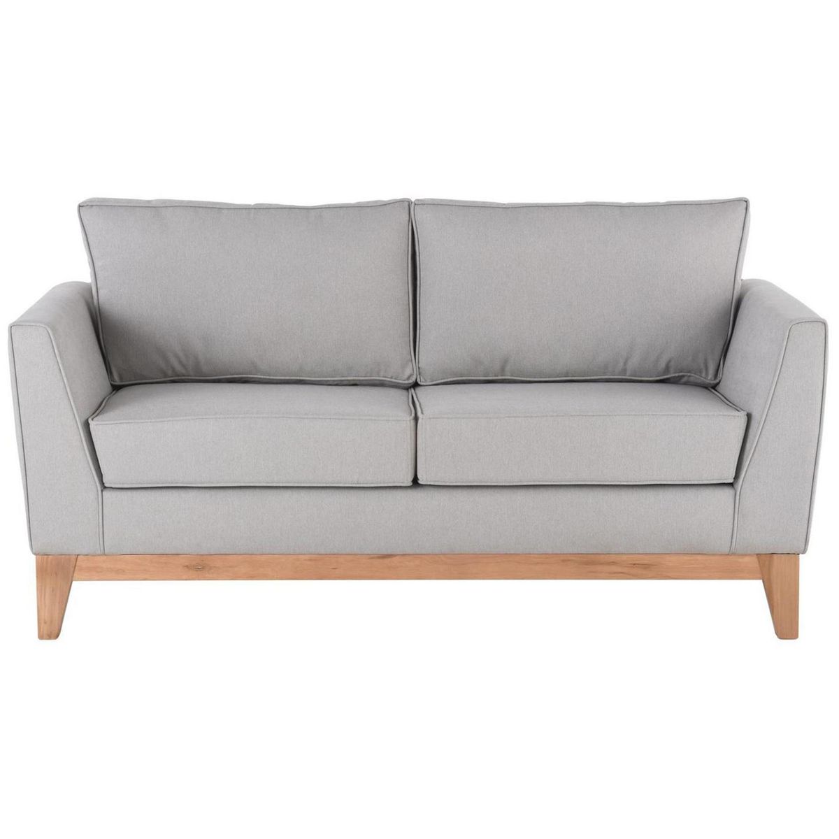 NUEVALINEA - Sofá 3 cuerpos NOVA 86x72x180 cm Gris