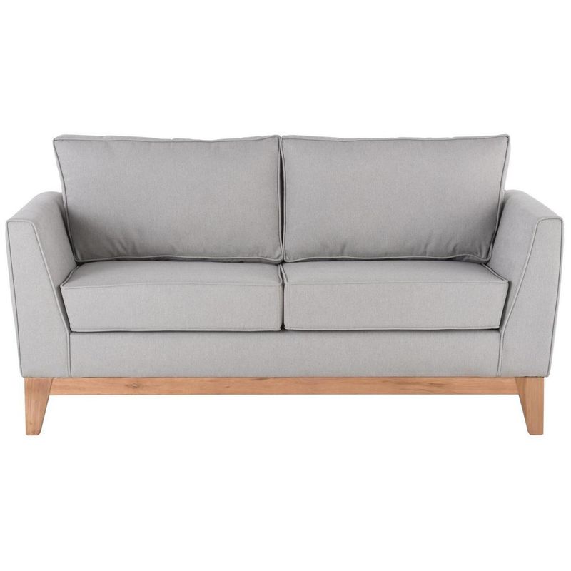 HOMY - Sofá 3 cuerpos NOVA 86x72x180 cm Gris