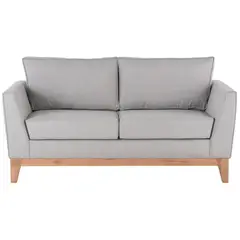 HOMY - Sofá 3 cuerpos NOVA 86x72x180 cm Gris