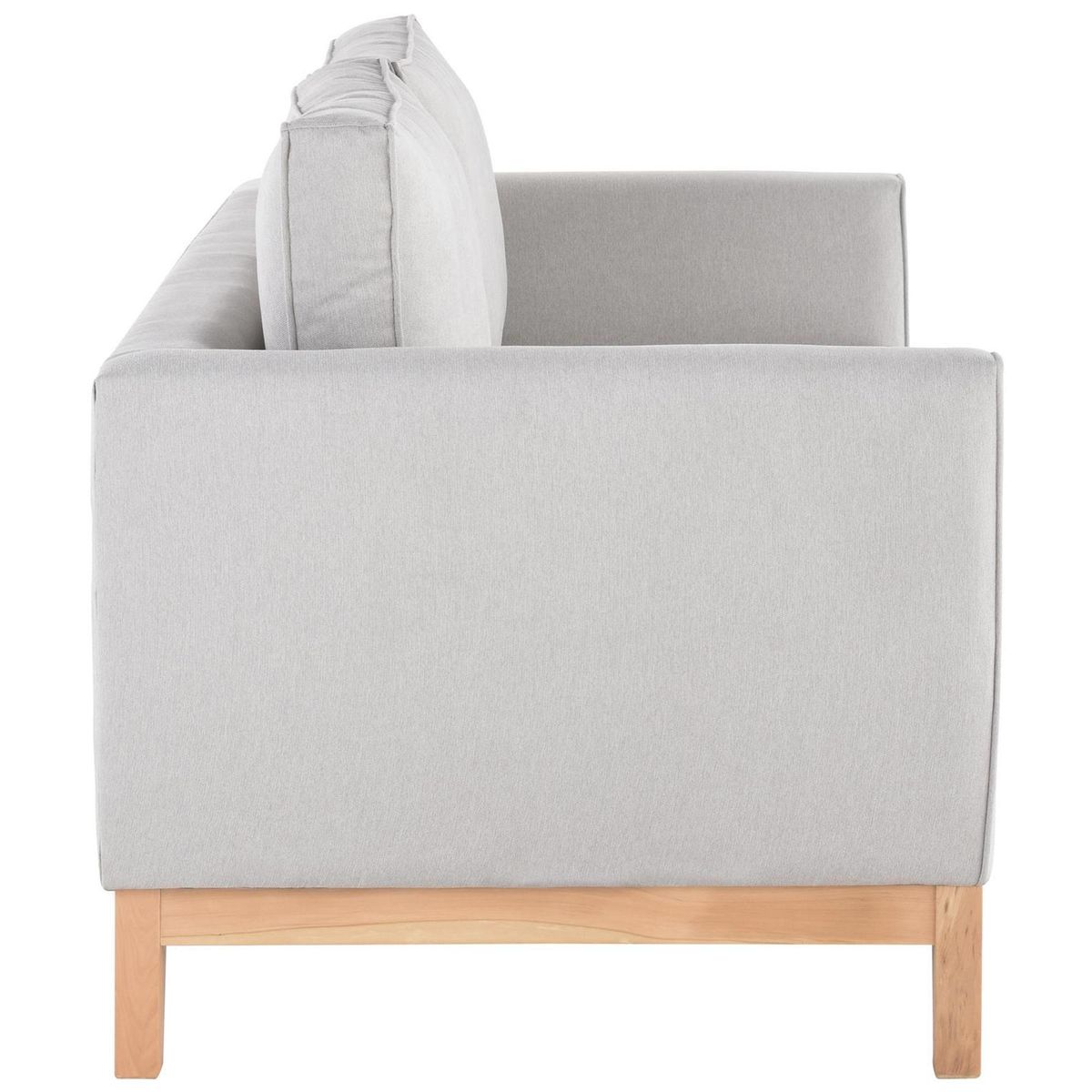 NUEVALINEA - Sofá 3 cuerpos NOVA 86x72x180 cm Gris