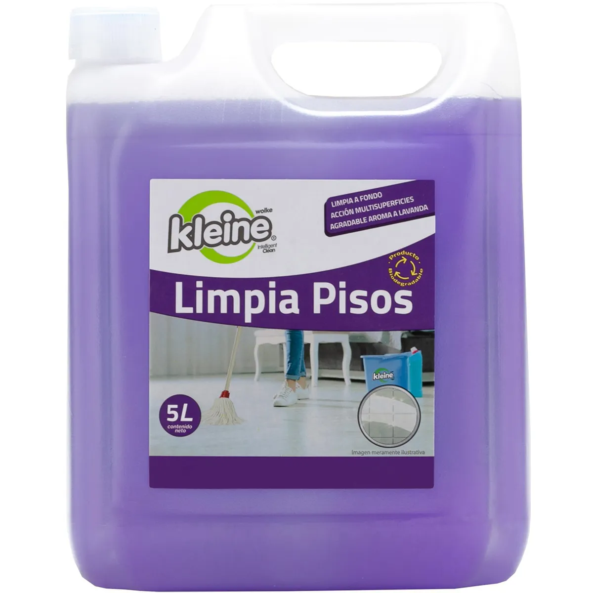 KLEINE WOLKE - Limpiapisos Líquido Kleine Wolke 5 Litros para Todo Tipo de Piso