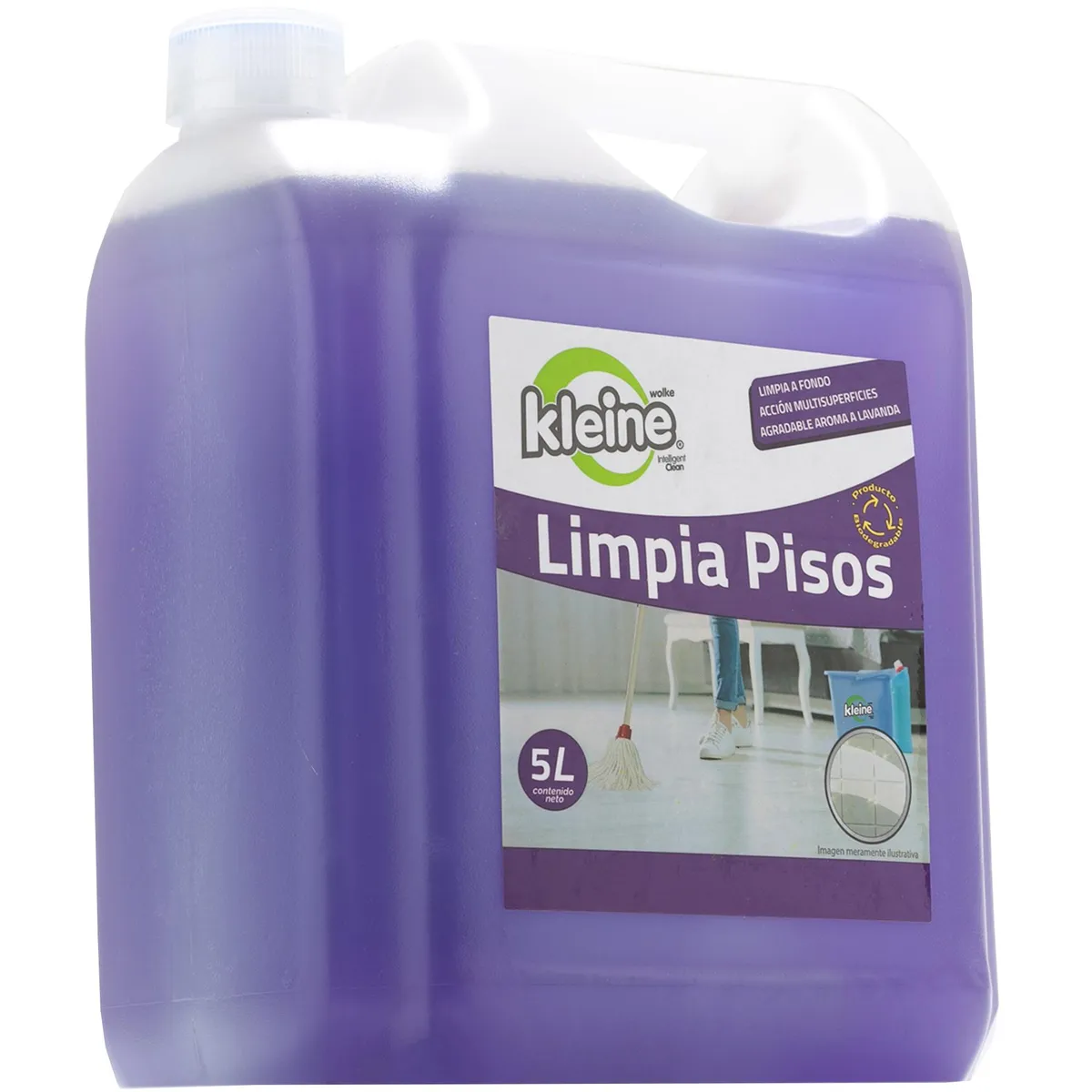 KLEINE WOLKE - Limpiapisos Líquido Kleine Wolke 5 Litros para Todo Tipo de Piso