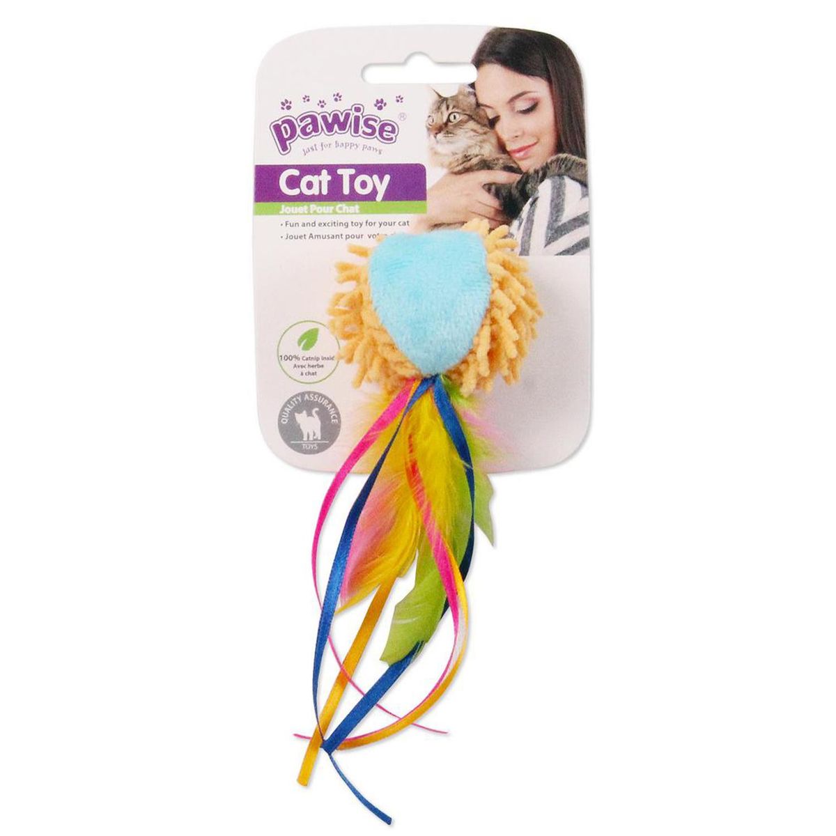 PAWISE - Juguete gato bola Meow Meow