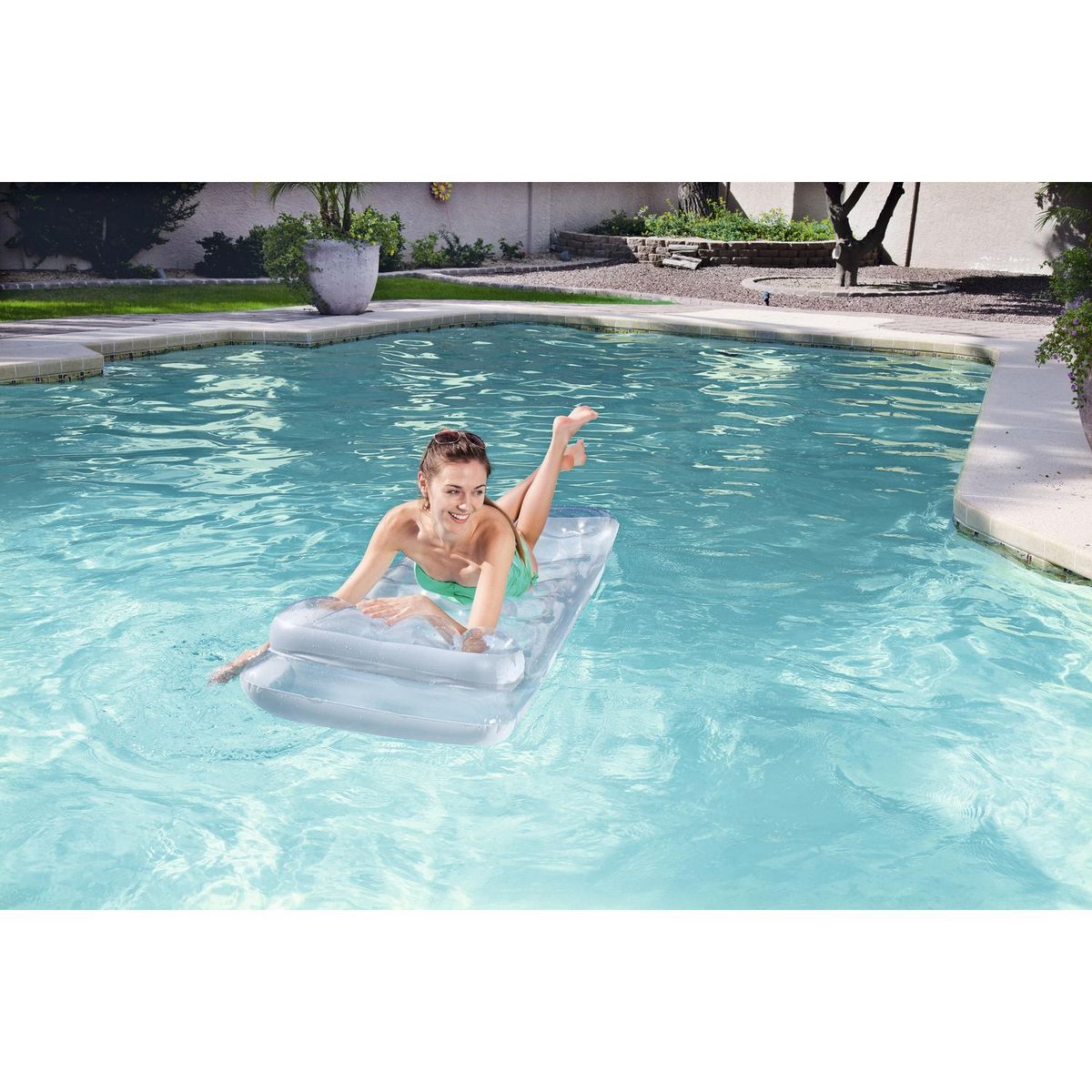 BESTWAY - Colchón Inflable Manual Individual