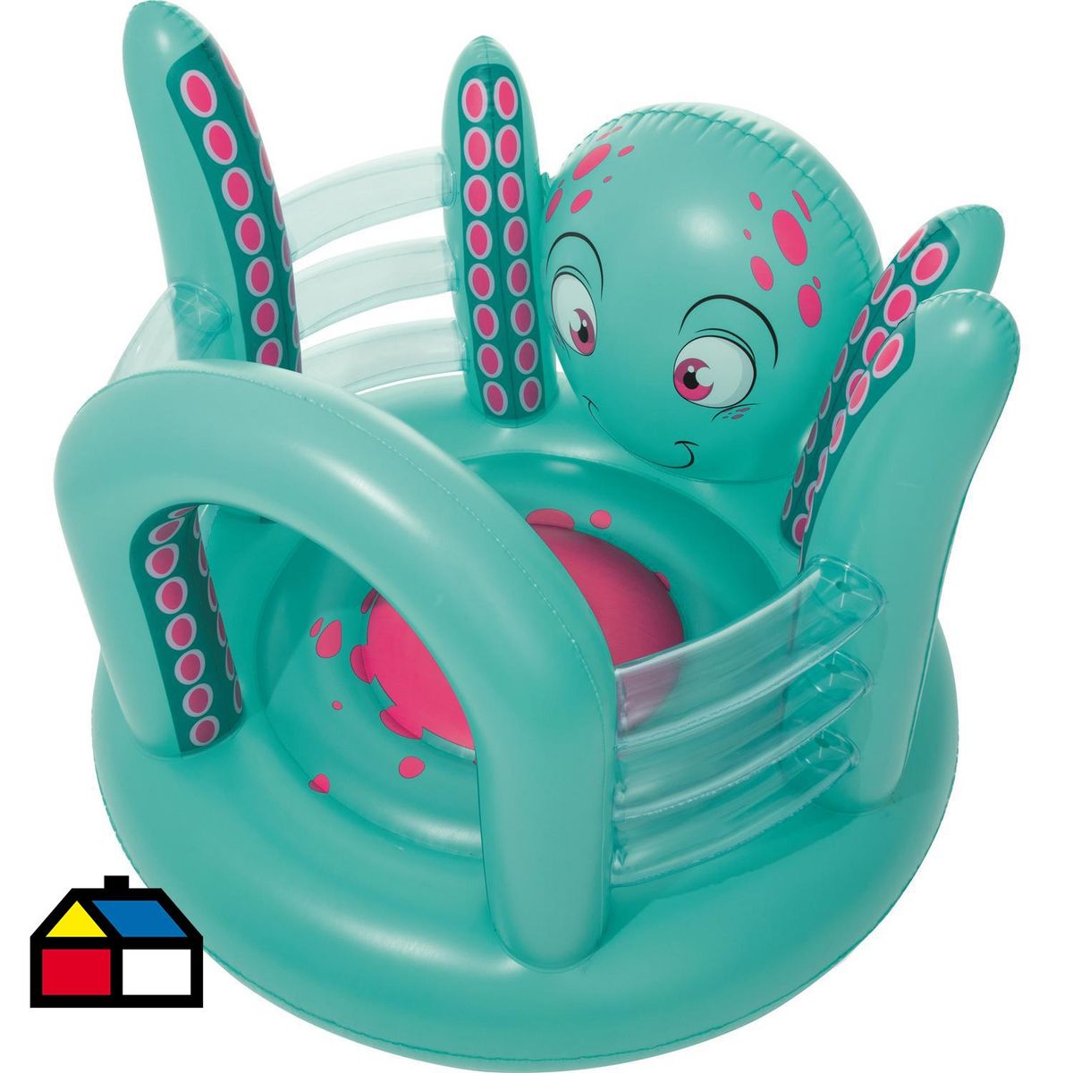 BESTWAY - Juego Inflable 137x114x142 cm Multicolor