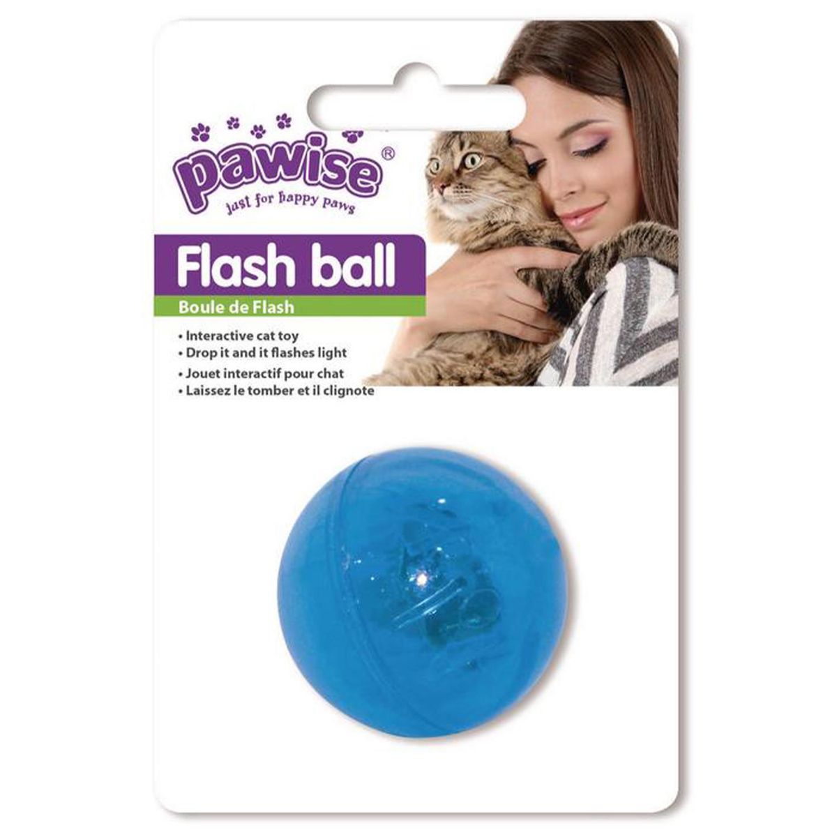 PAWISE - Bola luminosa 3,5 cm