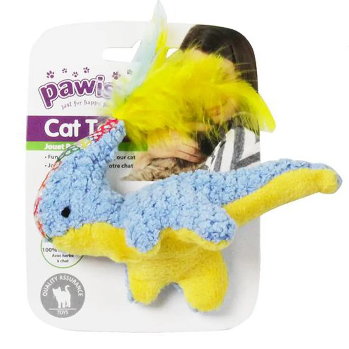 PAWISE - Juguete gato dinosaurio Meow Meow