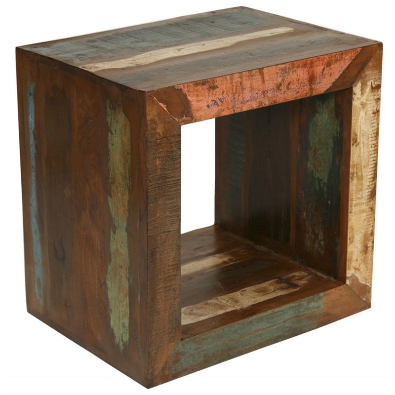 MEYA MUEBLES - Mesa Kanha Marrón 45x35x45 cm