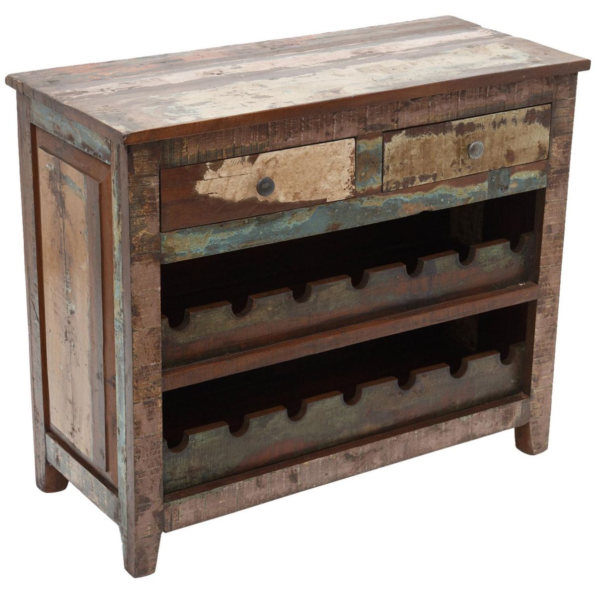 MEYA MUEBLES - Bar Cava Dehradun 90x75x40 cm Marrón