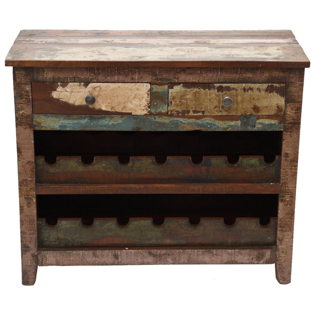 MEYA MUEBLES - Bar Cava Dehradun 90x75x40 cm Marrón