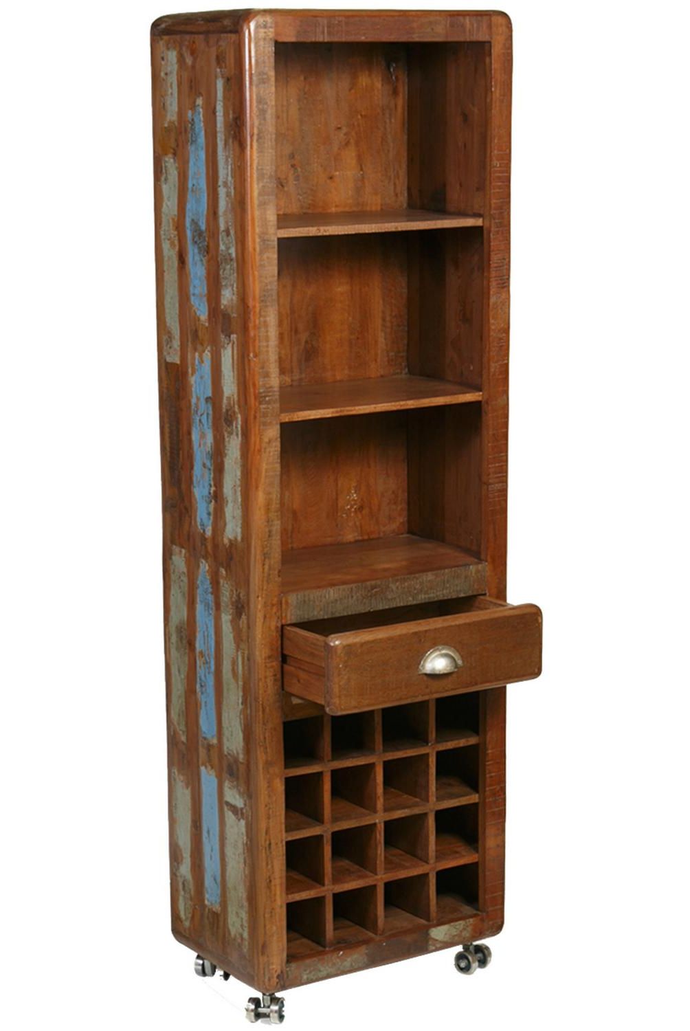 MEYA MUEBLES - Bar Cava Jal 60x190x35 cm Marrón