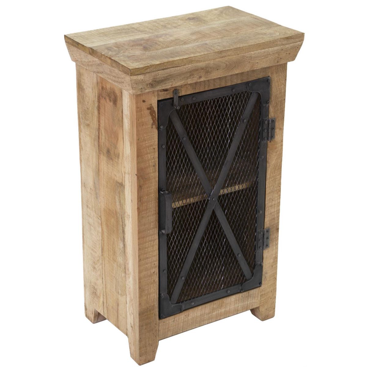 MEYA MUEBLES - Velador Mita 55x90x35 cm Madera