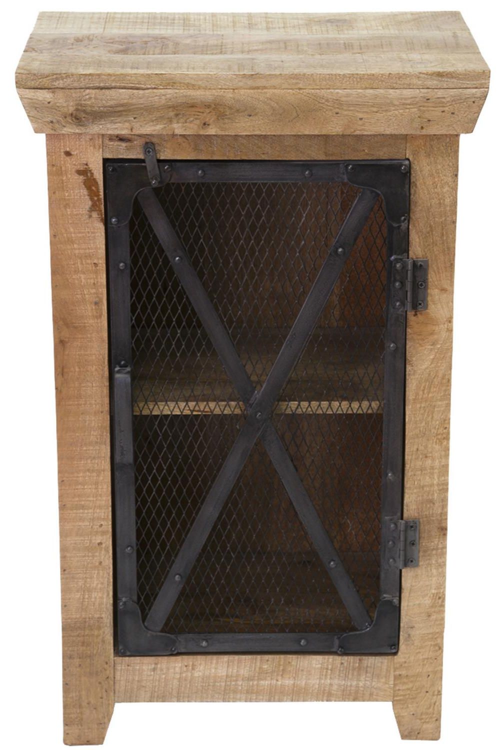 MEYA MUEBLES - Velador Mita 55x90x35 cm Madera