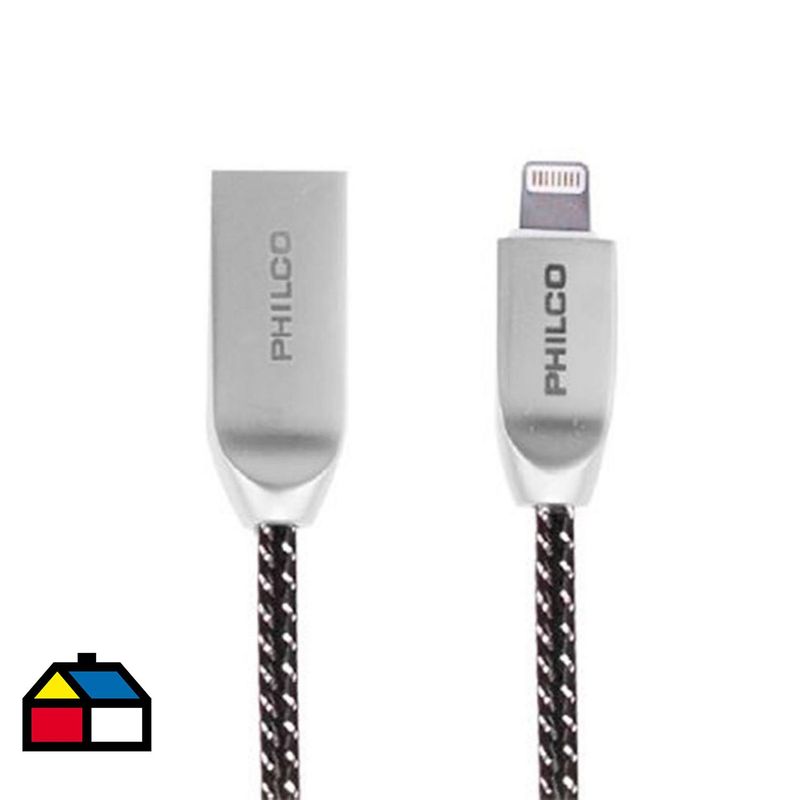 PHILCO - Cable de carga para iphone 5/6 1 m